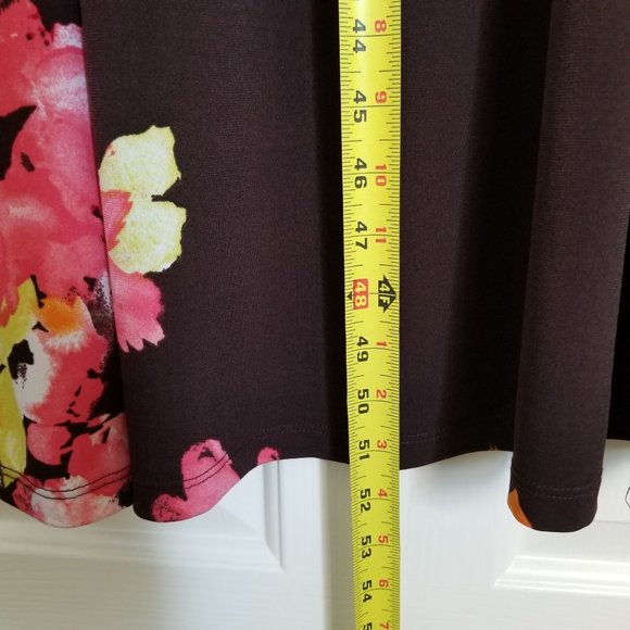 John Paul Richard Sleeveless Tank Maxi Dress Ruffle Size Medium - Picture 7 of 9